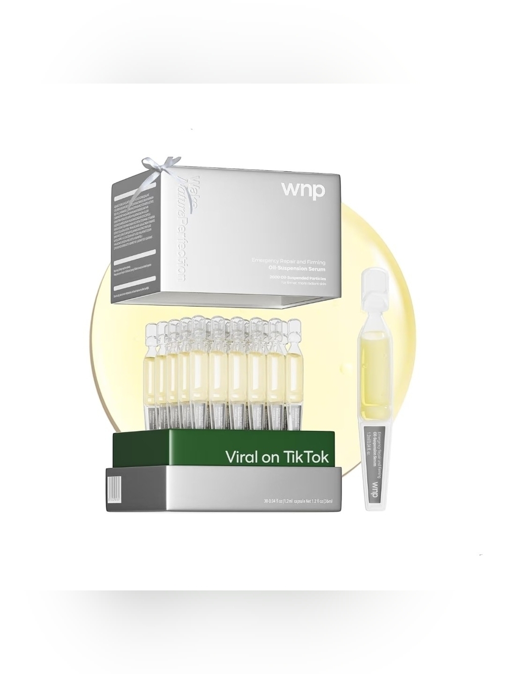 WNP Collagen Hyaluronic Acid Serum Ampoules (30 Pack)
